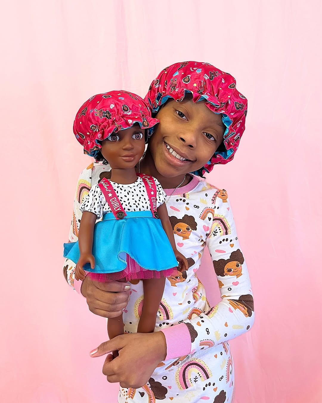 Bella Boss | Mini & Me (Matching Girl & Doll Bonnets)