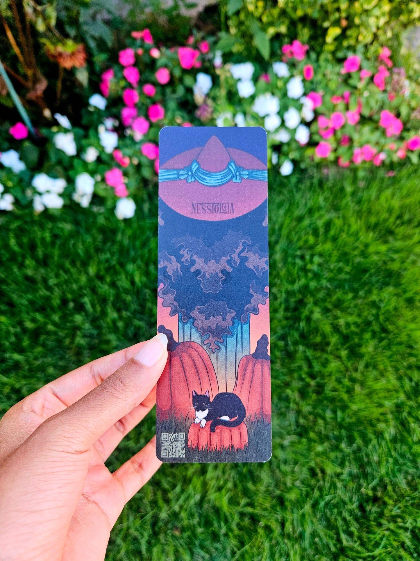 "Jack-O-Lantern Harvest" Bookmark