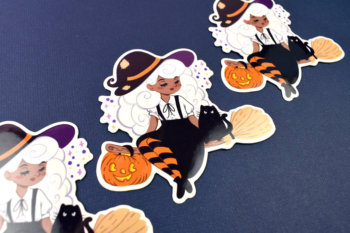 "Black Girl Magic" Witch Sticker