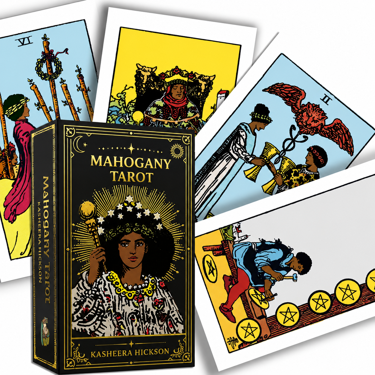 Mahogany Tarot Deck | Black Tarot | African American Tarot (Pre-Order)