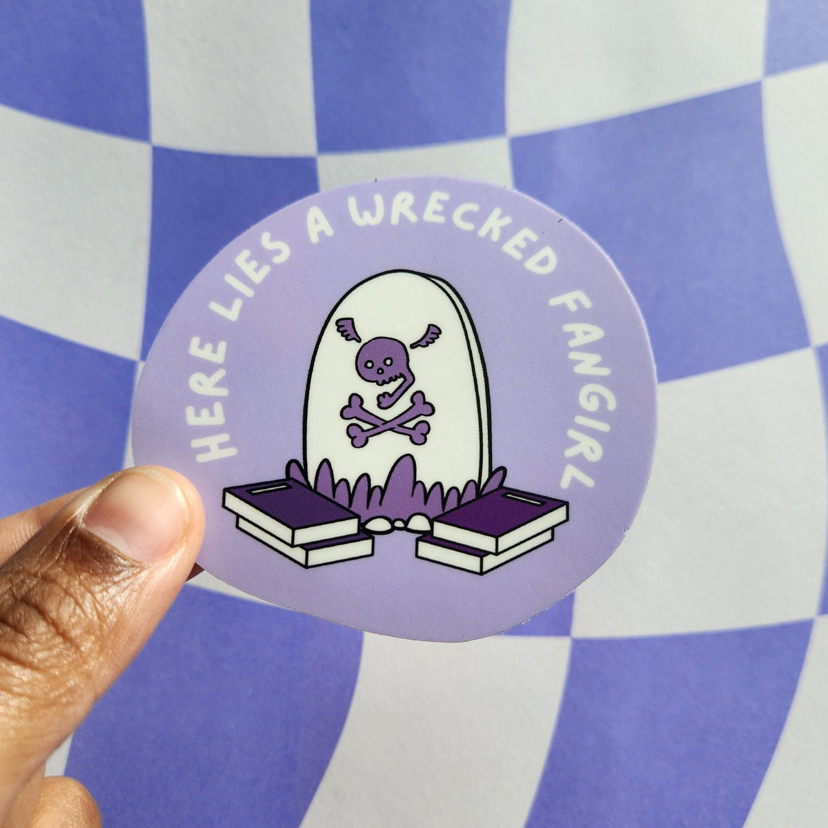 Wrecked Fangirl Sticker