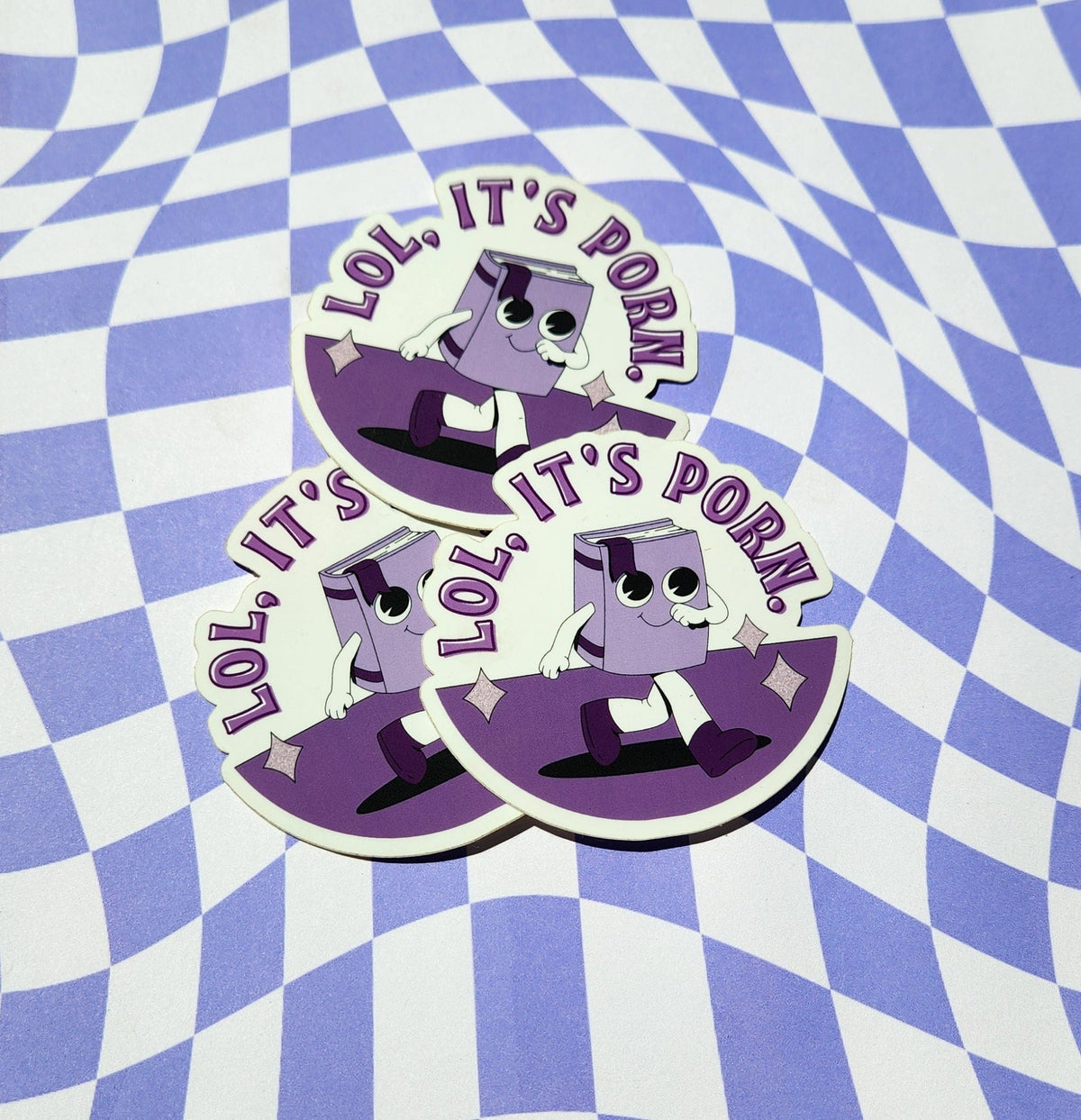 LOL It's Porn Dye Cut Sticker