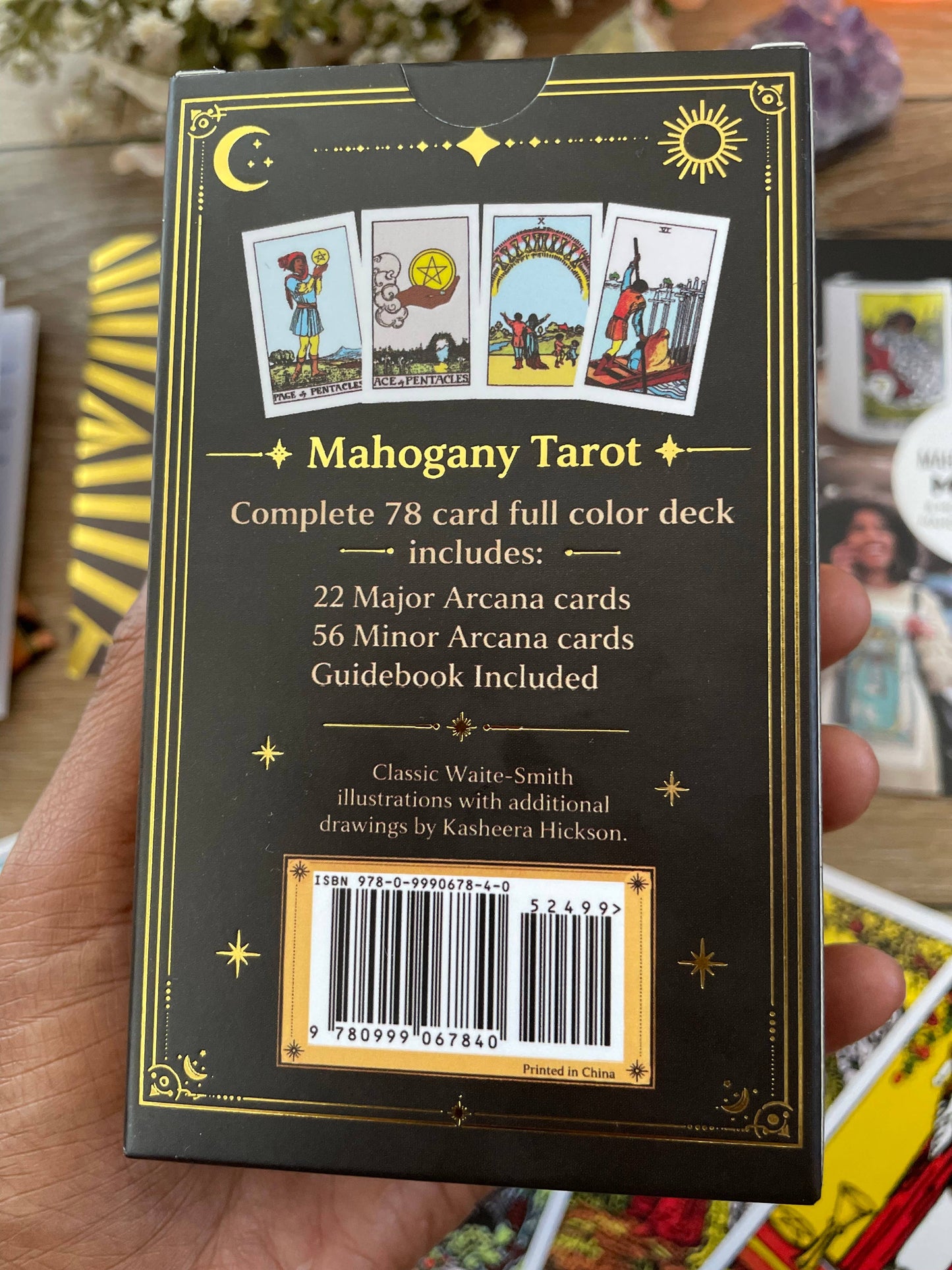 Mahogany Tarot Deck | Black Tarot | African American Tarot (Pre-Order)