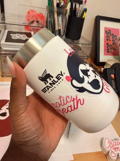 Lover Girl Romantic Vinyl Sticker
