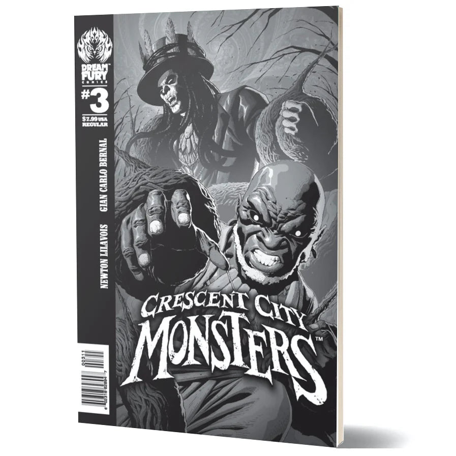 Crescent City Monsters written by Newton Lilavois, illustrated by Gian Carlo Bernal