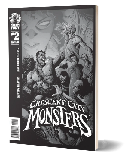 Crescent City Monsters written by Newton Lilavois, illustrated by Gian Carlo Bernal