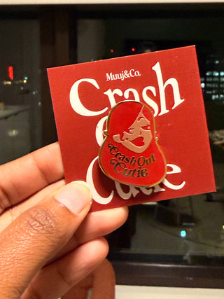 Crash Out Cutie Enamel Pin