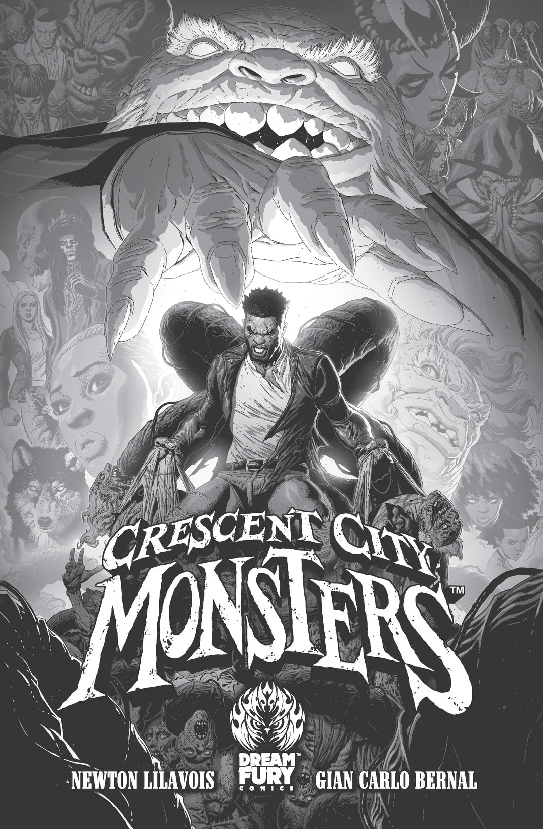 Crescent City Monsters written by Newton Lilavois, illustrated by Gian Carlo Bernal