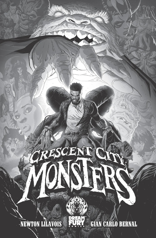 Crescent City Monsters written by Newton Lilavois, illustrated by Gian Carlo Bernal