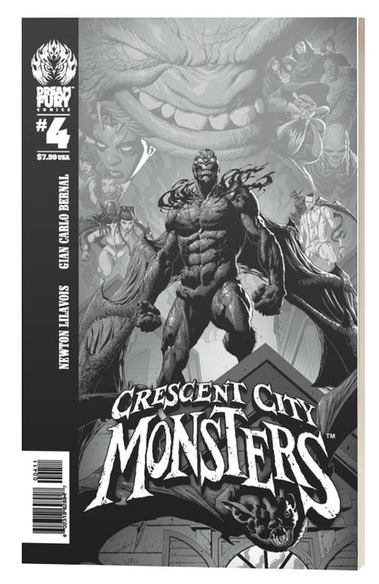 Crescent City Monsters written by Newton Lilavois, illustrated by Gian Carlo Bernal