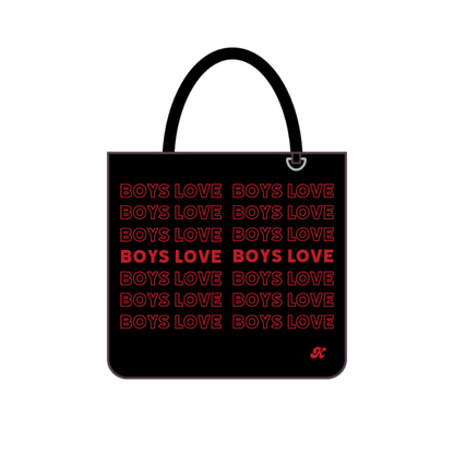 Tote Bag | Boys Love - BLK/RD