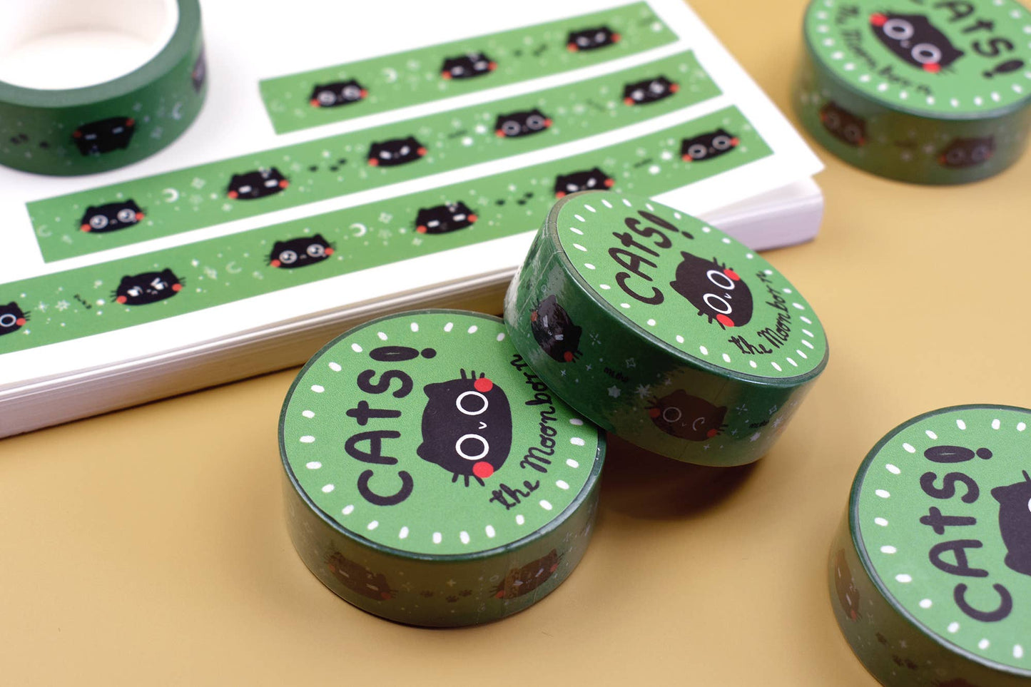 “Cats!” Washi Tape