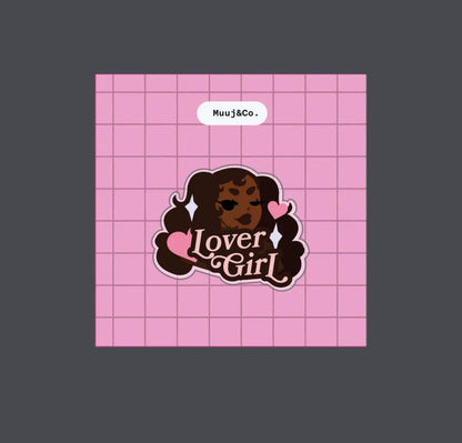 “Lover Girl” Acrylic Pin (Pre-Order)