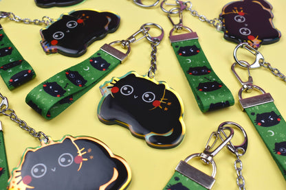 “Cats!” Keychain