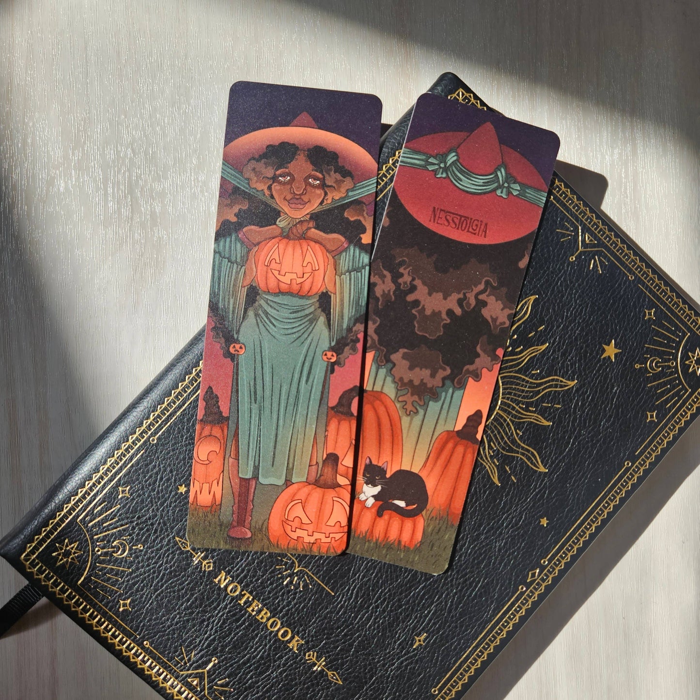 "Jack-O-Lantern Harvest" Bookmark