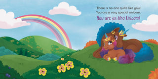 You Are a Unicorn!: A Little Book of AfroMations (Afro Unicorn, #4) by April Showers, illustrated by Anthony Conley