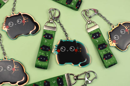 “Cats!” Keychain