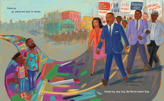 Black Boy, Black Boy: Celebrate Remarkable Moments in Black History with this Uplifting Story written by Ali Kamanda and Jorge Redmond, pictures by Ken Daley