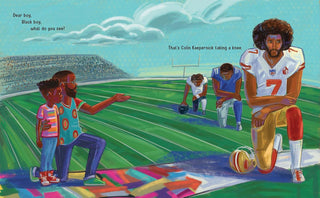 Black Boy, Black Boy: Celebrate Remarkable Moments in Black History with this Uplifting Story written by Ali Kamanda and Jorge Redmond, pictures by Ken Daley
