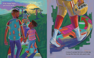 Black Boy, Black Boy: Celebrate Remarkable Moments in Black History with this Uplifting Story written by Ali Kamanda and Jorge Redmond, pictures by Ken Daley