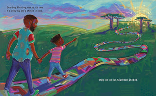 Black Boy, Black Boy: Celebrate Remarkable Moments in Black History with this Uplifting Story written by Ali Kamanda and Jorge Redmond, pictures by Ken Daley