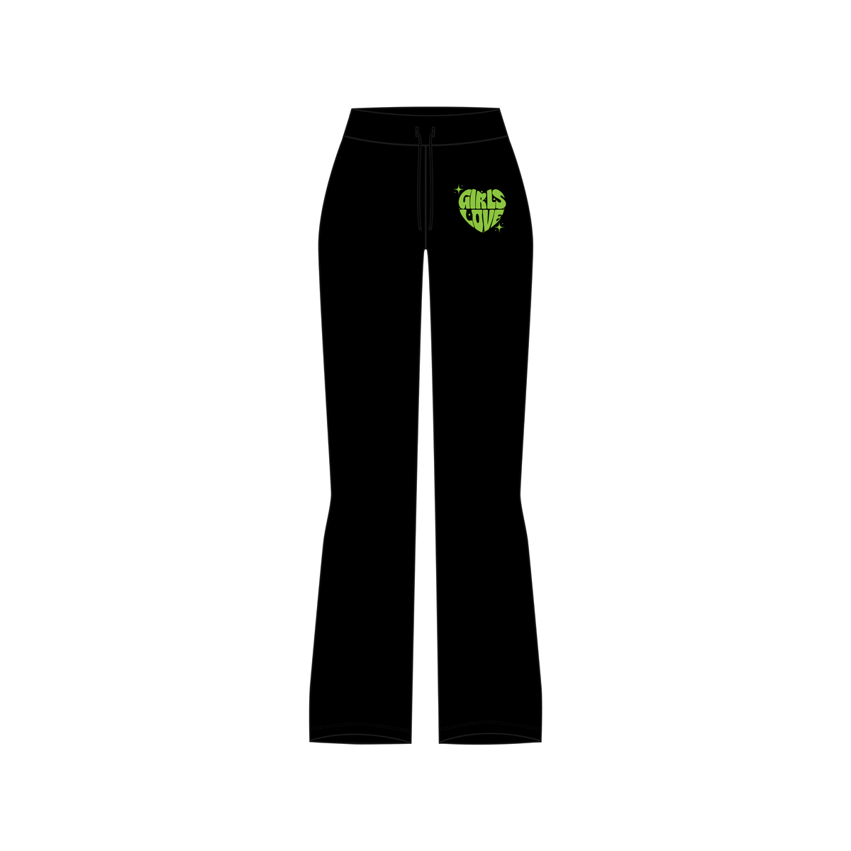 Pants | Girls Love - BLK/GR