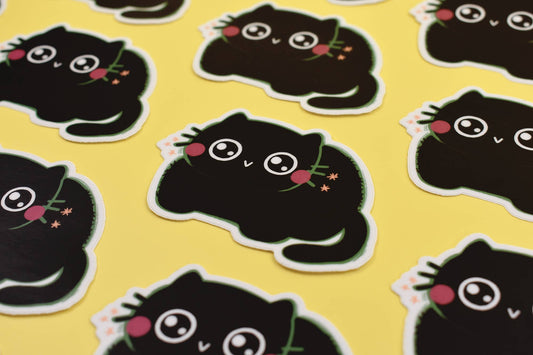 “Cats!” Sticker
