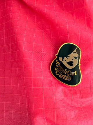 Crash Out Cutie Enamel Pin