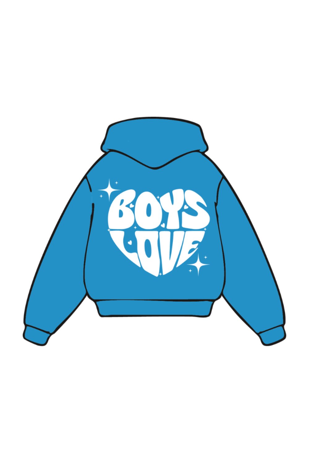 Hoodie | Boys Love - BL/WH