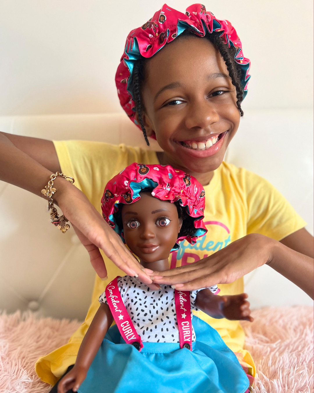 Bella Boss | Mini & Me (Matching Girl & Doll Bonnets)
