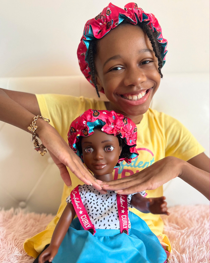 Bella Boss | Mini & Me (Matching Girl & Doll Bonnets)
