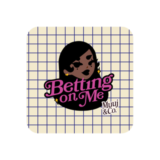 Betting on me Acrylic pin