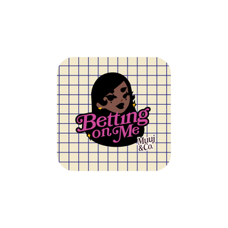 Betting on me Acrylic pin