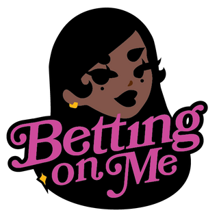 Betting on me Acrylic pin