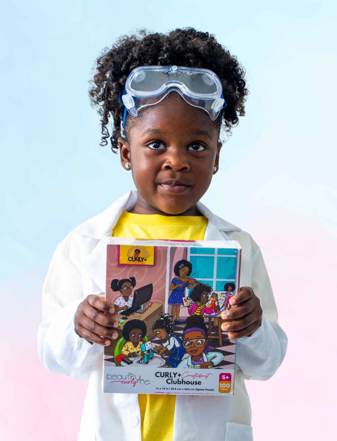 Curly and Confident Clubhouse 100-Piece STEM Puzzle