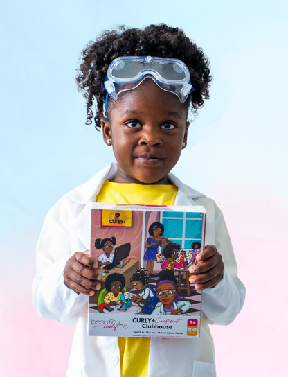 Curly and Confident Clubhouse 100-Piece STEM Puzzle
