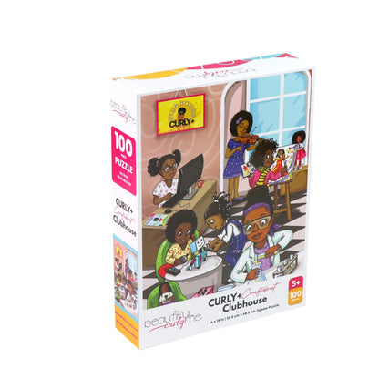 Curly and Confident Clubhouse 100-Piece STEM Puzzle