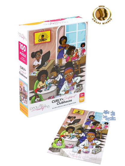 Curly and Confident Clubhouse 100-Piece STEM Puzzle