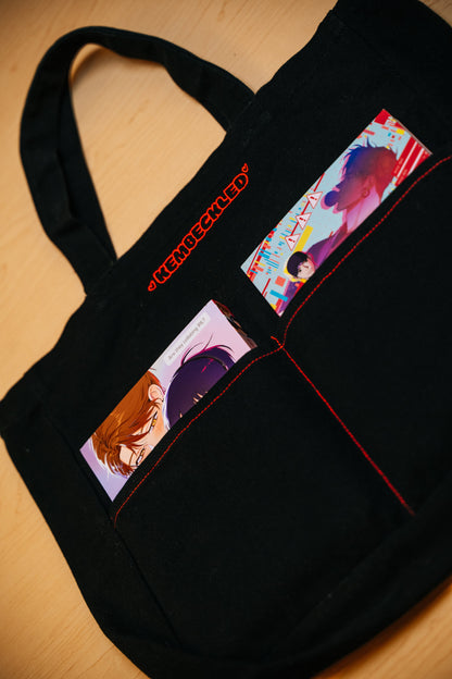 Tote Bag | Boys Love - BLK/RD