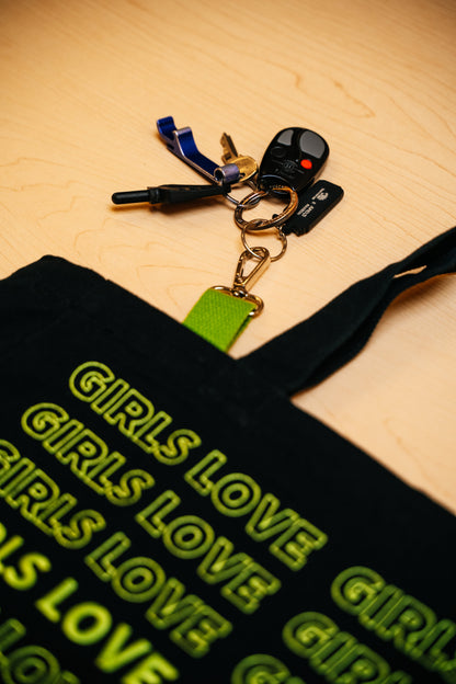 Tote Bag | Girls Love - BLK/GR