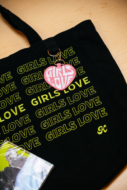 Tote Bag | Girls Love - BLK/GR
