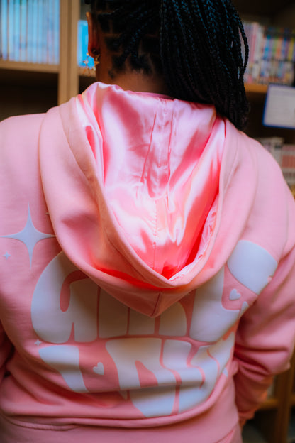 Hoodie | Girls Love - PK/WH