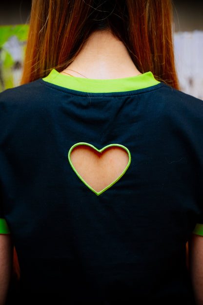 Tee | Girls Love - BLK/GR