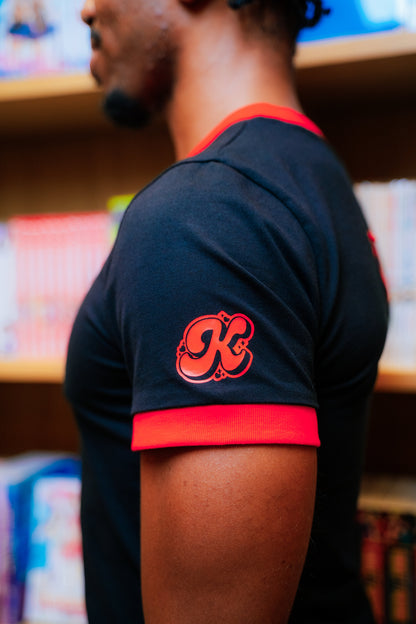 Tee | Boys Love - BLK/RD