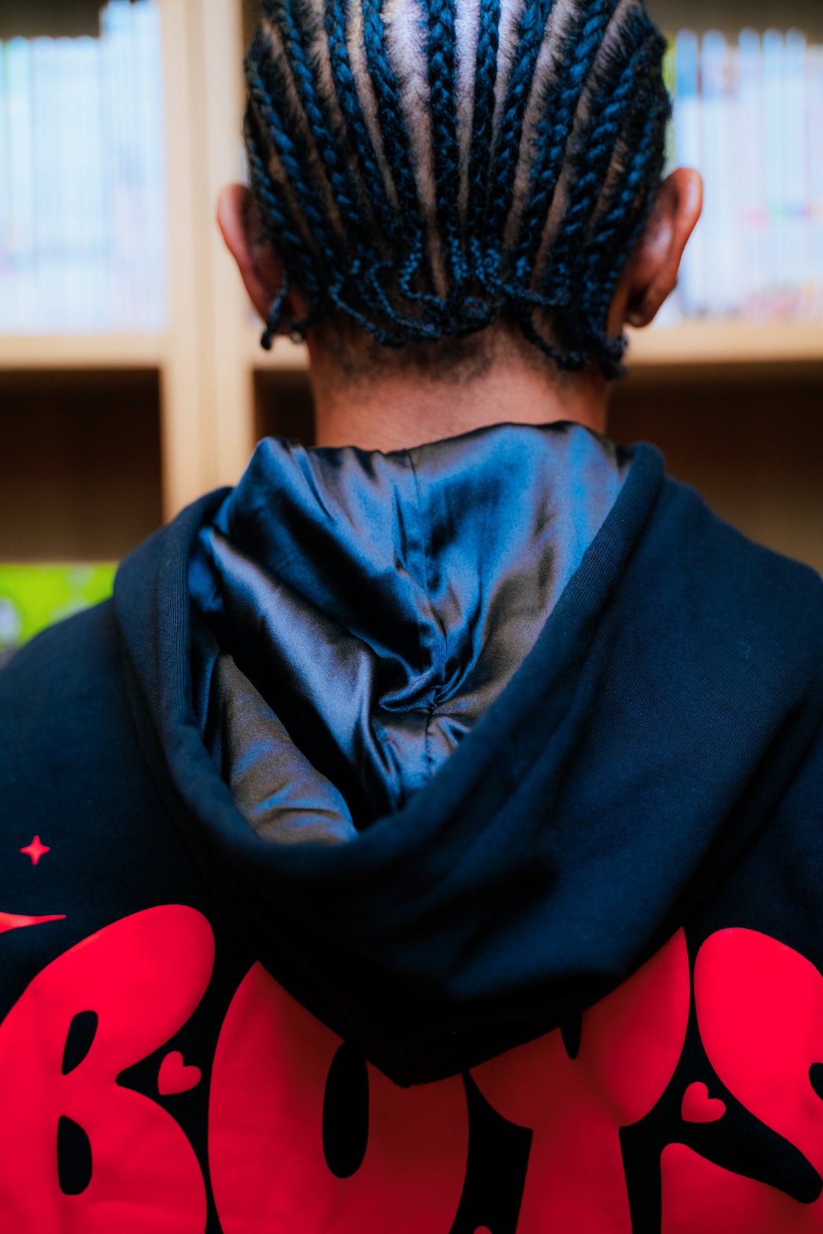 Hoodie | Boys Love - BLK/RD