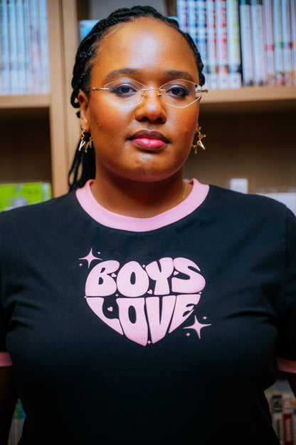 Tee | Boys Love - BLK/PK