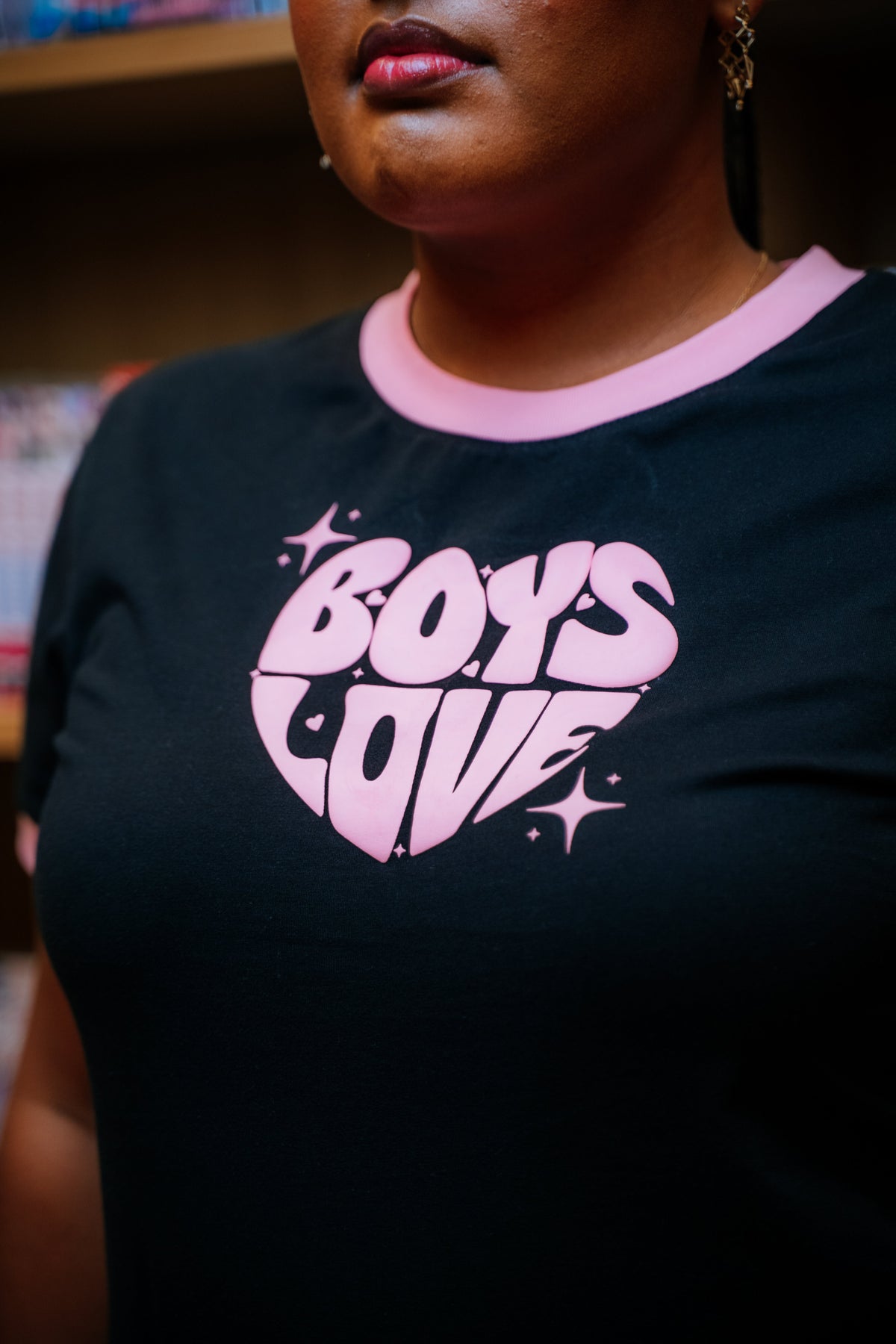 Tee | Boys Love - BLK/PK