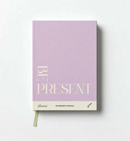 Be Present 100 Guided Prompt Journal - Lavender Edition