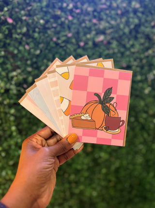 Fall Greeting Card Set