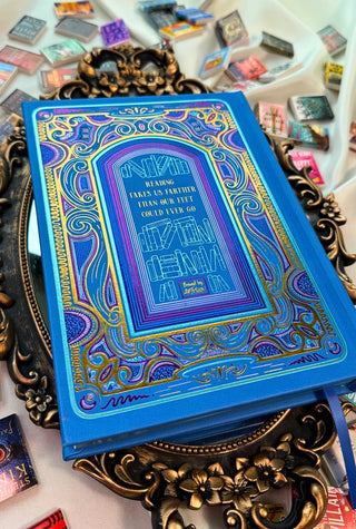"Cerulean Blue" Reading Journal
